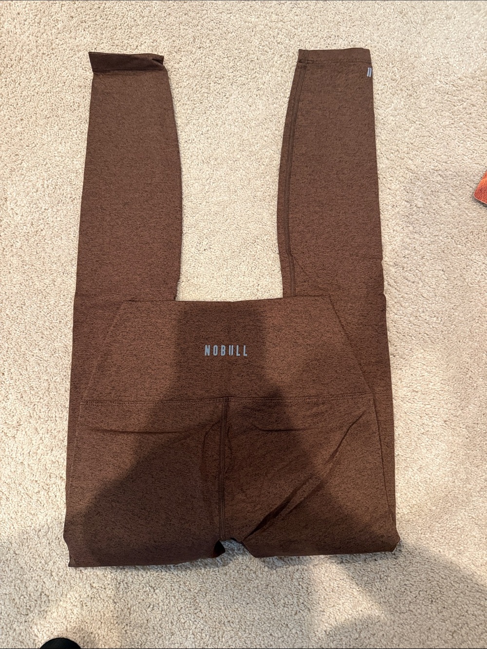 NOBULL women’s Chocolate Brown Performance Leggings